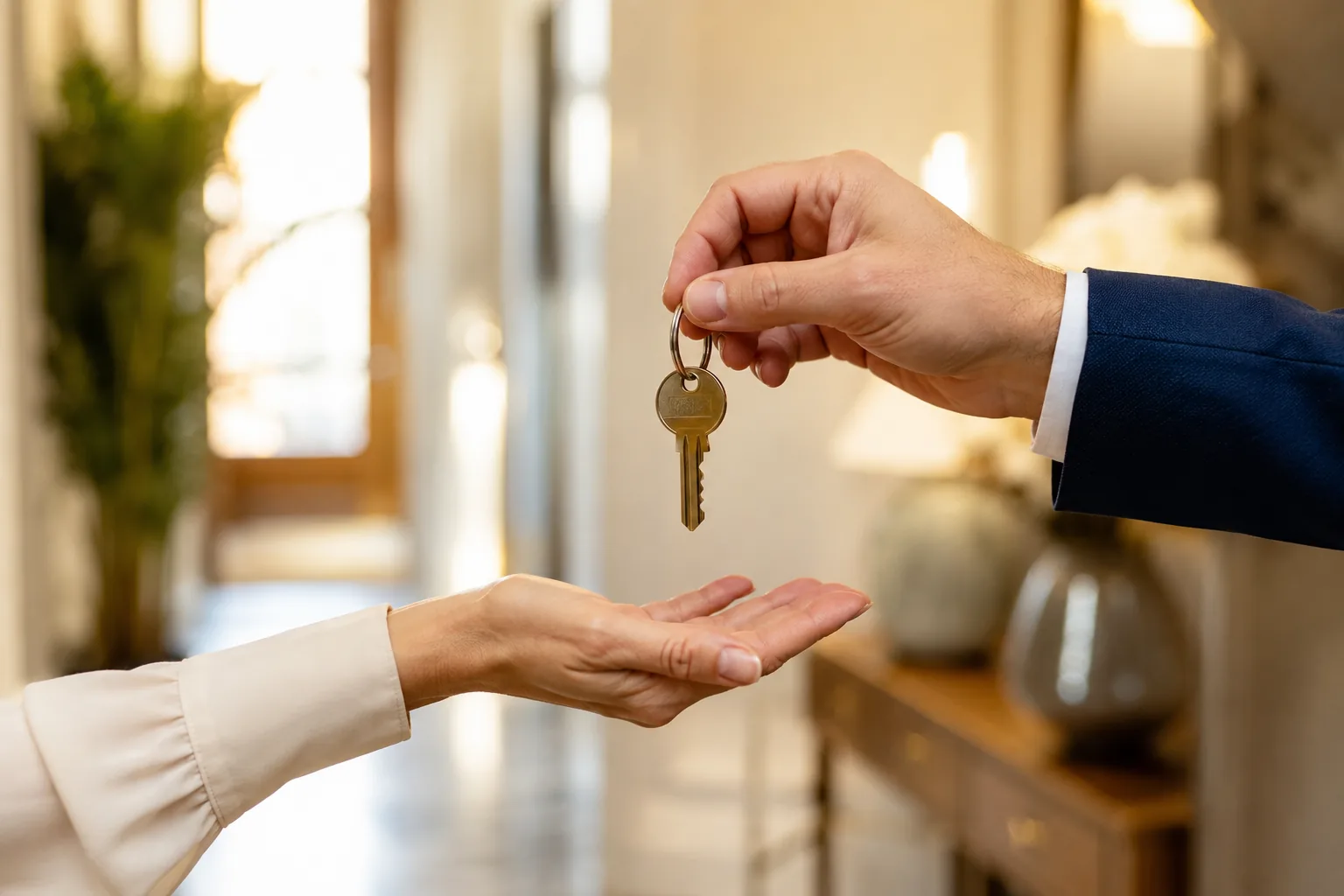 Schlüsselübergabe beim Immobilienverkauf – Gerber Immobilien Essen