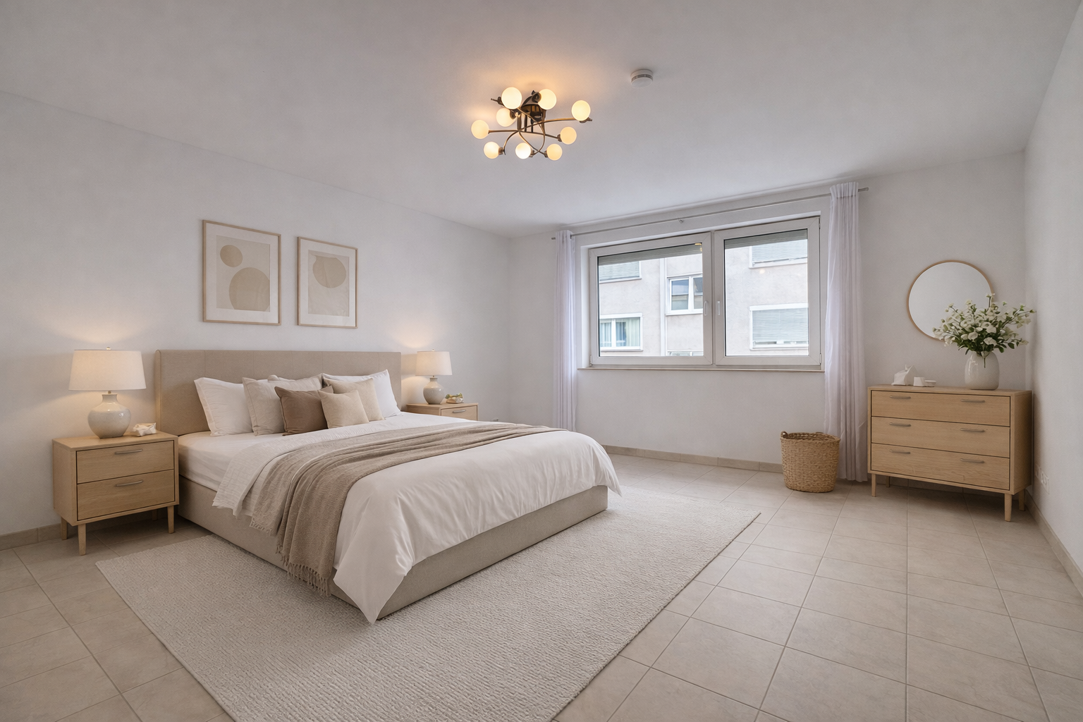 KI-Visualisierung Schlafzimmer