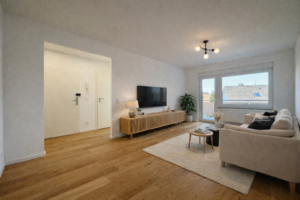 KI generierte Visualisierung Wohnzimmer